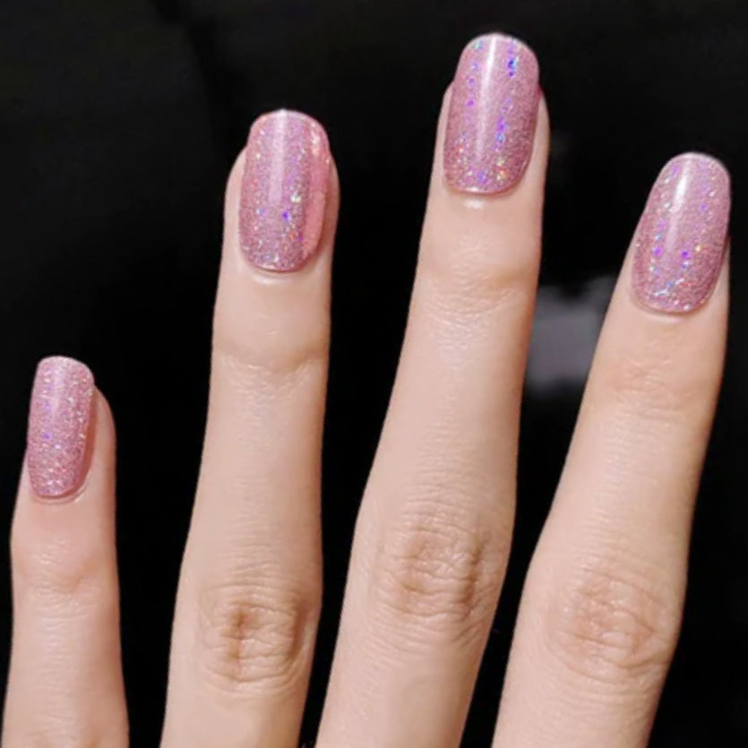 DAZZLING BARBIE - SEMI-CURED GEL NAIL STICKERS 20 STRIPS