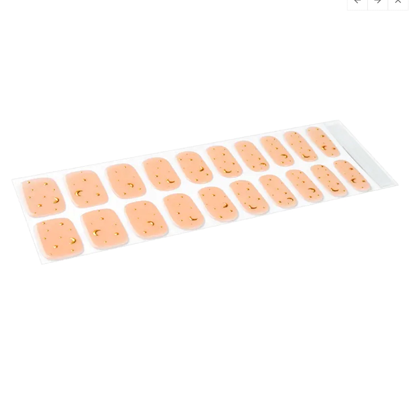 VENUS - SEMI-CURED GEL NAIL STICKERS 20 STRIPS