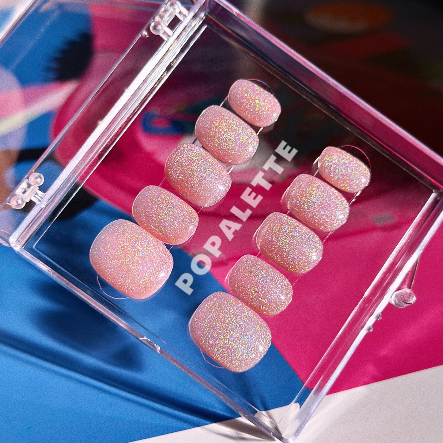 Pixie Startdust Handmade/Handpainted Press On Nails - POPALETTE