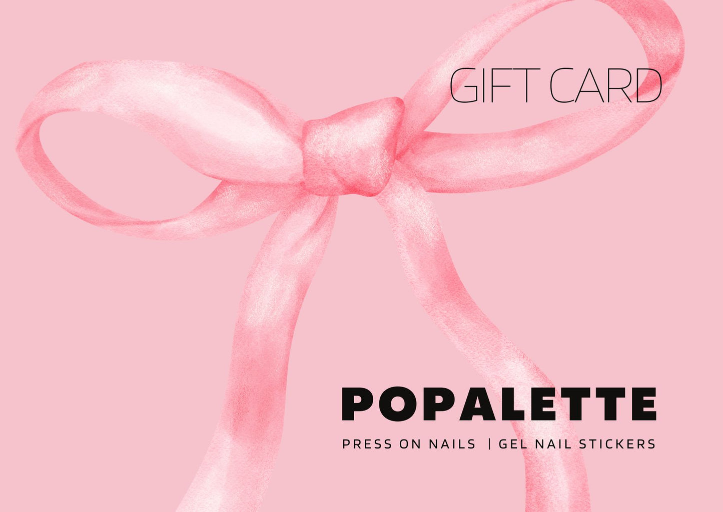 POPALETTE GIFT CARD